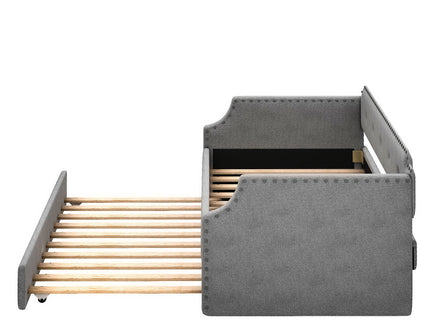 Upholstered Daybed With Trundle