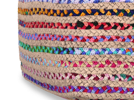 Margo - Square Pouf - Multicolor