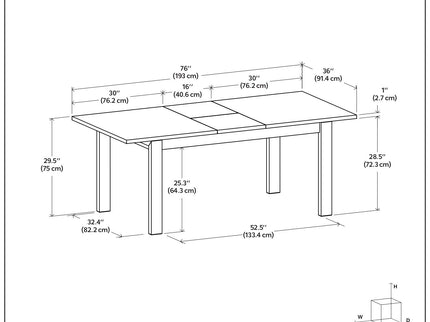 Wilson - Handcrafted Dining Table