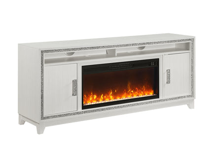 Almera - Fireplace With Adjustable Temperature And LED Options