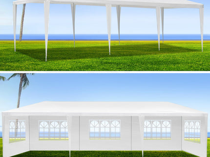 10X30' Wedding Party Canopy Tent Outdoor Gazebo With Removable Sidewalls