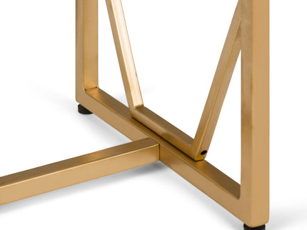 Selma - Handcrafted Metal And Wood Accent Table