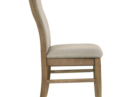 Dreydon - Upholstered Dining Side Chair (Set of 2) - Light Brown