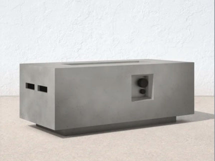 Propane Outdoor Durable Fire Pit Table - Gray
