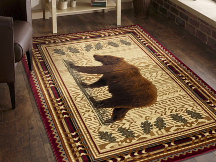 Nature's Nest - GC_CBL3007 Lodge Area Rug