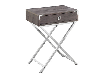 Accent Side Table, Storage Drawer, Stylish Design Contemporary & Modern