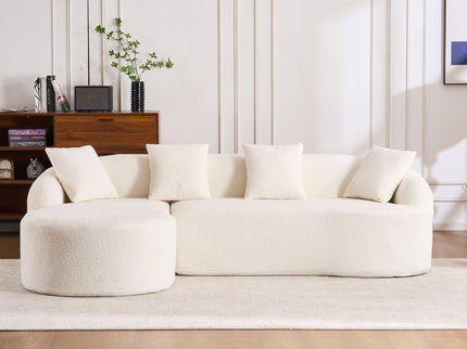 Combined Sofa With 4 Pillows