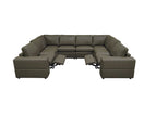 Dark Green / U-Shaped Sectional / 128