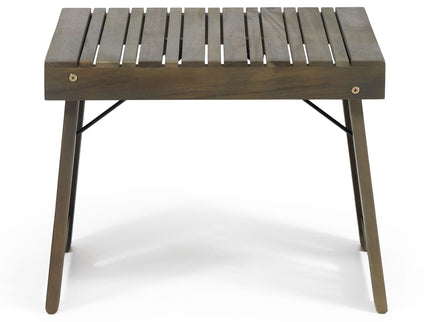Temptation - Outdoor Foldable Side Table With Slat Design