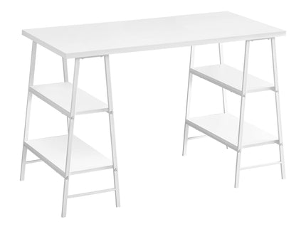 Computer Desk For Home Office, Laptop, Storage Shelves, Contemporary & Modern