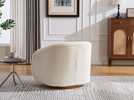 Swivel Accent Chair With 360 Degree Rotating