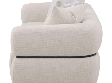 Ramsay - Round Arm Sofa - Beige