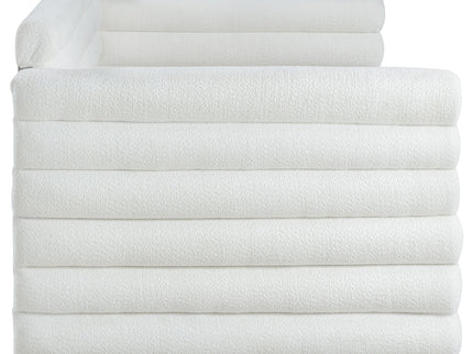 Fandango - Upholstered Twin Day Bed With Trundle - White