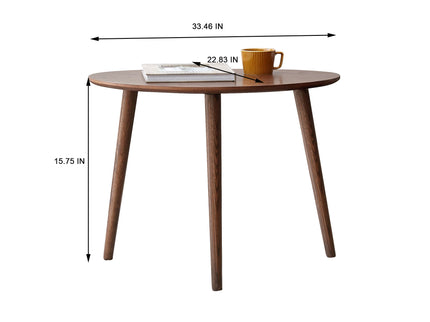 Pebble Shaped Coffee Table - Natural