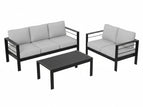 Gray / 3 Pc. Sofa, Loveseat, Coffee Table