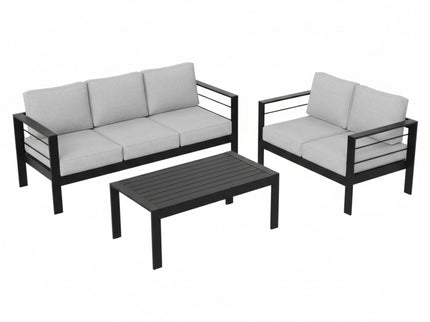 Outdoor Patio Set, All-Weather With Thick Cushions