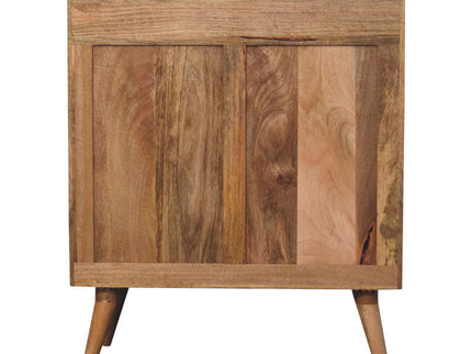 Larissa - T Bar Raised Cabinet - Brown