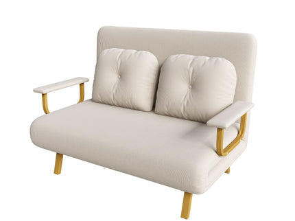 5 In 1 Convertible Sofa Bed For 2 With Adjustable Backrest