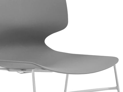 Modern Stacked Office Chairs (Set of 4)