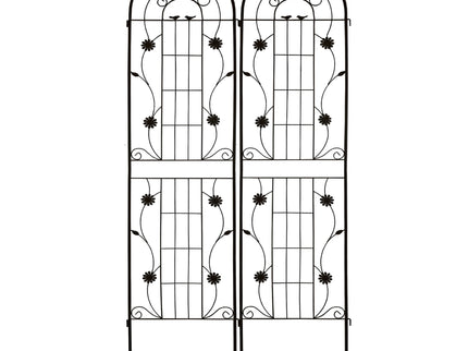 Metal Garden Trellis Rustproof Trellis For Climbing Plant Outdoor Flower Support