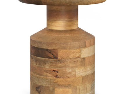 Haynes - Handcrafted Wooden Accent Table