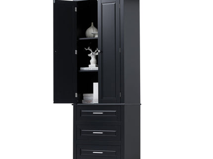 Storage Cabinet With 3 Drawers For Bathroom