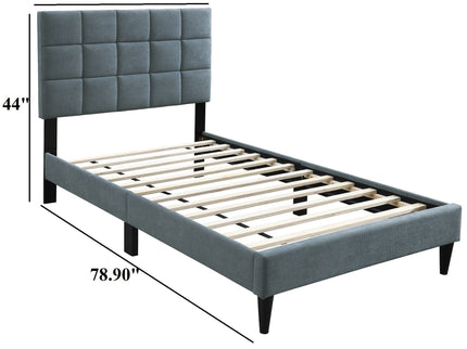 Modern Bed With Adjustable Headboard