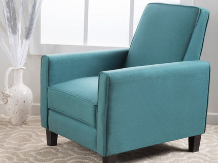 Upholstered Push Back Recliner Chair For Living Room