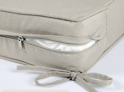Outdoor Deep Seat Cushions For Patio Furniture Waterproof Set - Beige