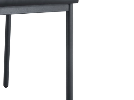 Ergonomic Simple Chair With Metal Leg