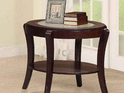 Table With Tempered Glass Shelf