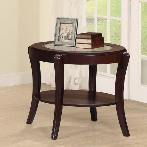 Table With Tempered Glass Shelf
