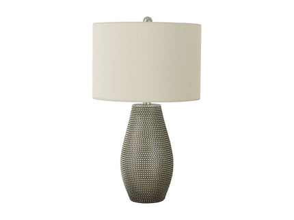 Lighting, Table Lamp, Resin, Contemporary - Gray