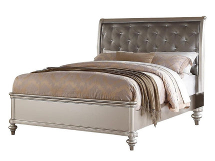 Tufted Headboard Bed