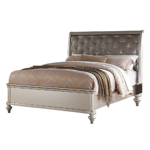 Tufted Headboard Bed