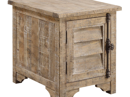 Chair Side Table - Taupe