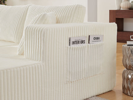 U - Shaped Modular Sectional Sofa For Living Room