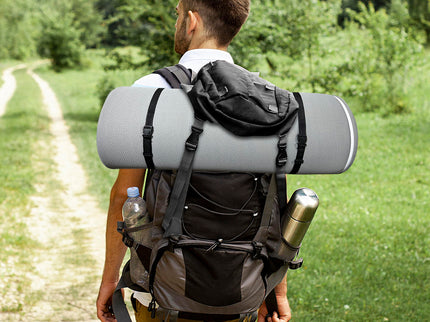 Memory Foam Camping Mattress, Foldable, Portable Comfort With Water Resistant Cover