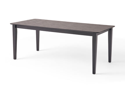 Farmhouse Charm Dining Table With Square Leg