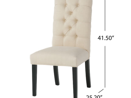 Harding - Tufted Dining Chair (Set of 2) - Natural