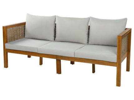 Patio Set Outdoor With Coffee Table And Cushions