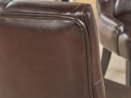 Contemporary Cheney Dining Chair Set With Tufted Design