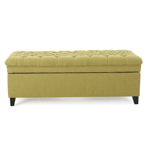 Juliana - Storage Ottoman With Birch Legs