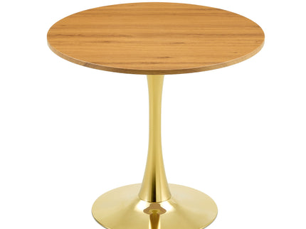 Round Dining Table With Thickened Top For Kitchen