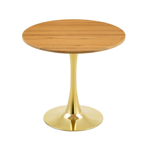 Round Dining Table With Thickened Top For Kitchen