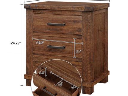 3 Drawer Nightstand