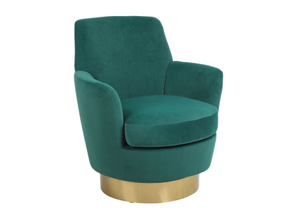 Teddy Swivel Barrel Chair, Swivel Accent Chairs Armchair For Living Room