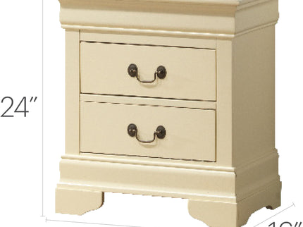 Louis Phillipe - Nightstand - Wood