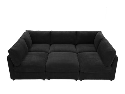 Modern Reversible Modular Sectional