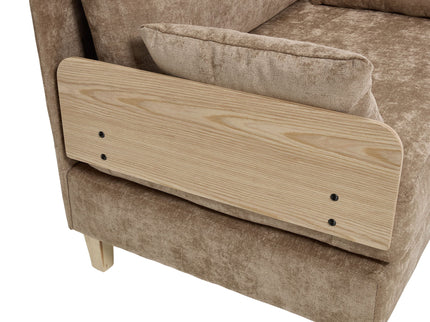 Mid Century Modern Foldable Sofa Bed, 3 In 1 Convertible Sleeper With 3 Pillows